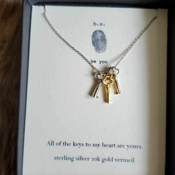 Sterling silver necklace 925 free gift - Picture 2 of 3